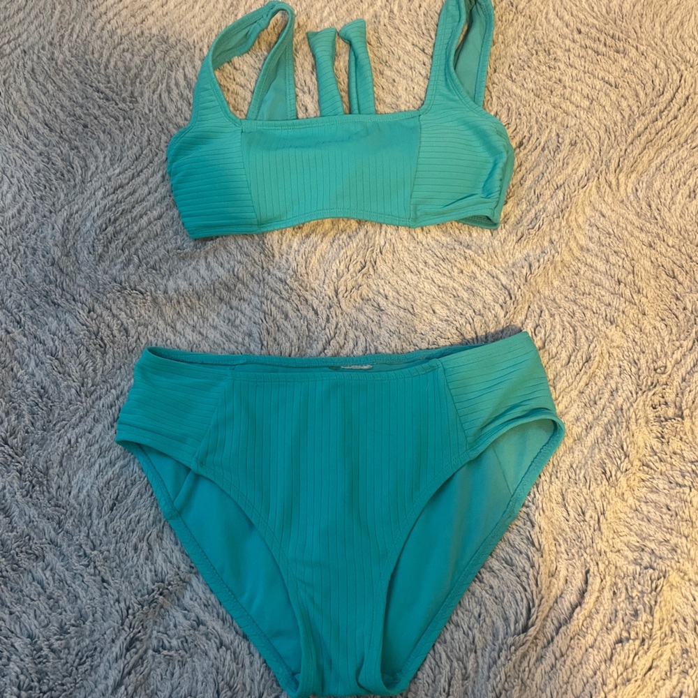 Turquoise bikini